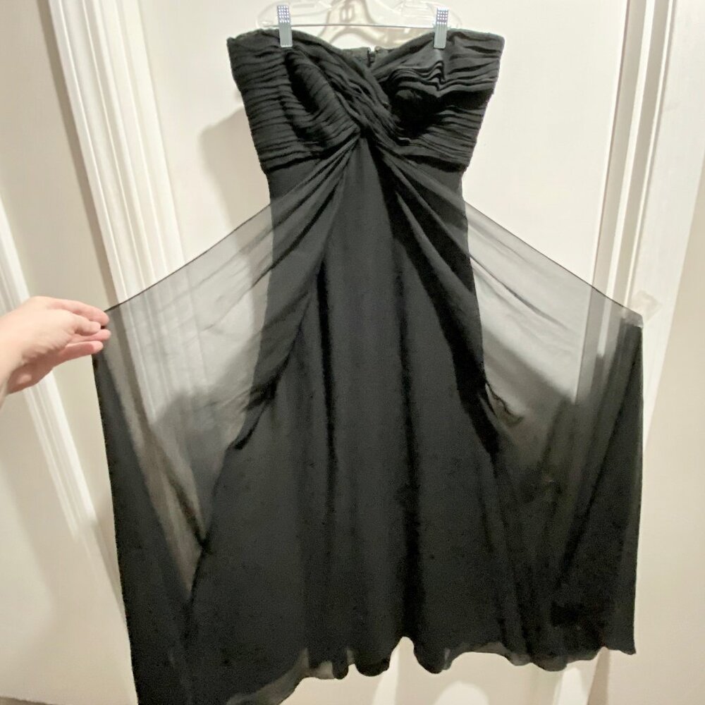 (4) Tadashi Babydoll Y2K Silk Witch Event Whimsigoth Fairy Maxi Gown Dress 6
